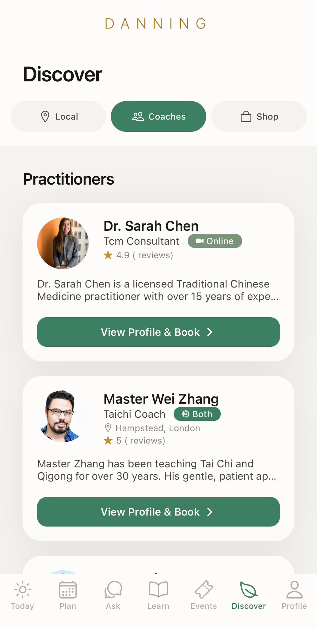 Practitioners Directory
